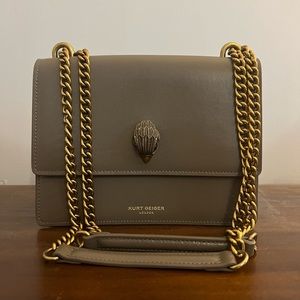 Kurt Geiger Olive Green Shoulder Bag
